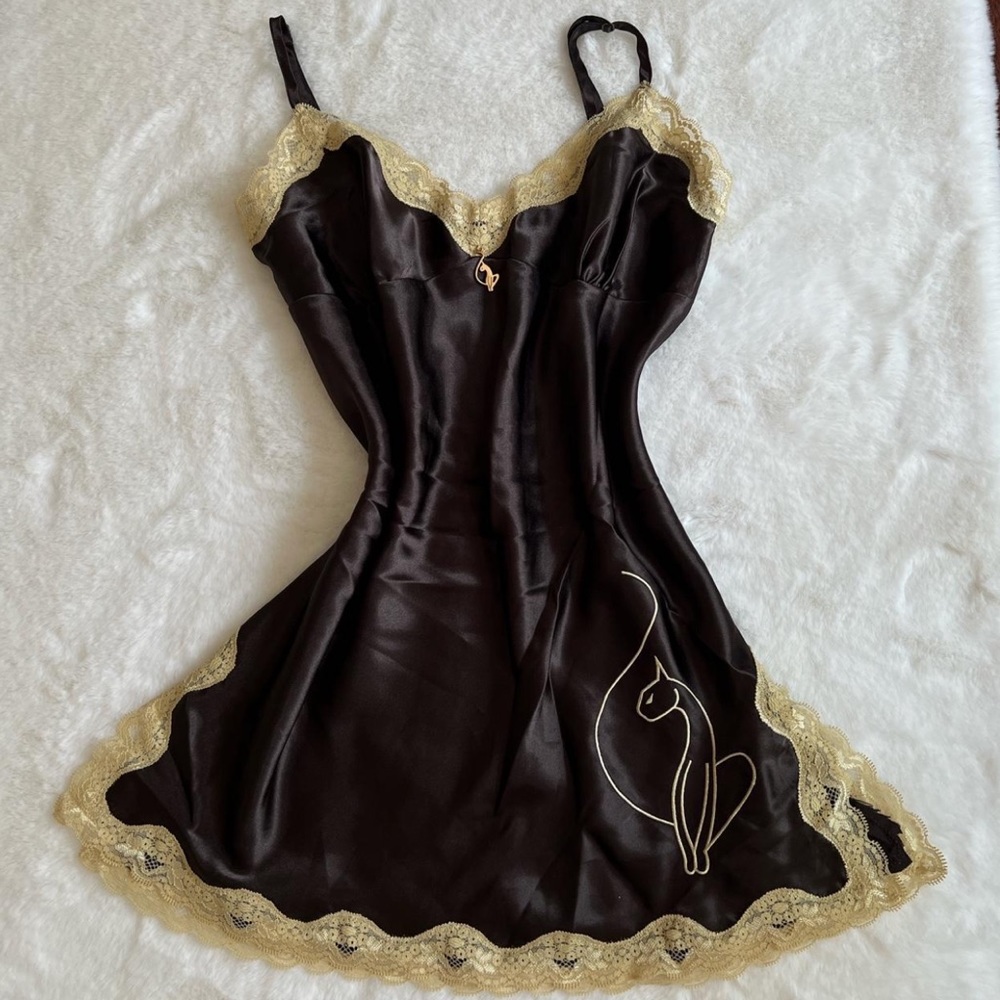 Rare baby phat brown dress